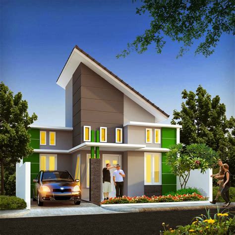 Detail Rumah Minimalis Atap Miring Sebelah Nomer 50