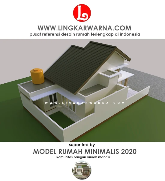 Detail Rumah Minimalis Atap Miring Sebelah Nomer 53