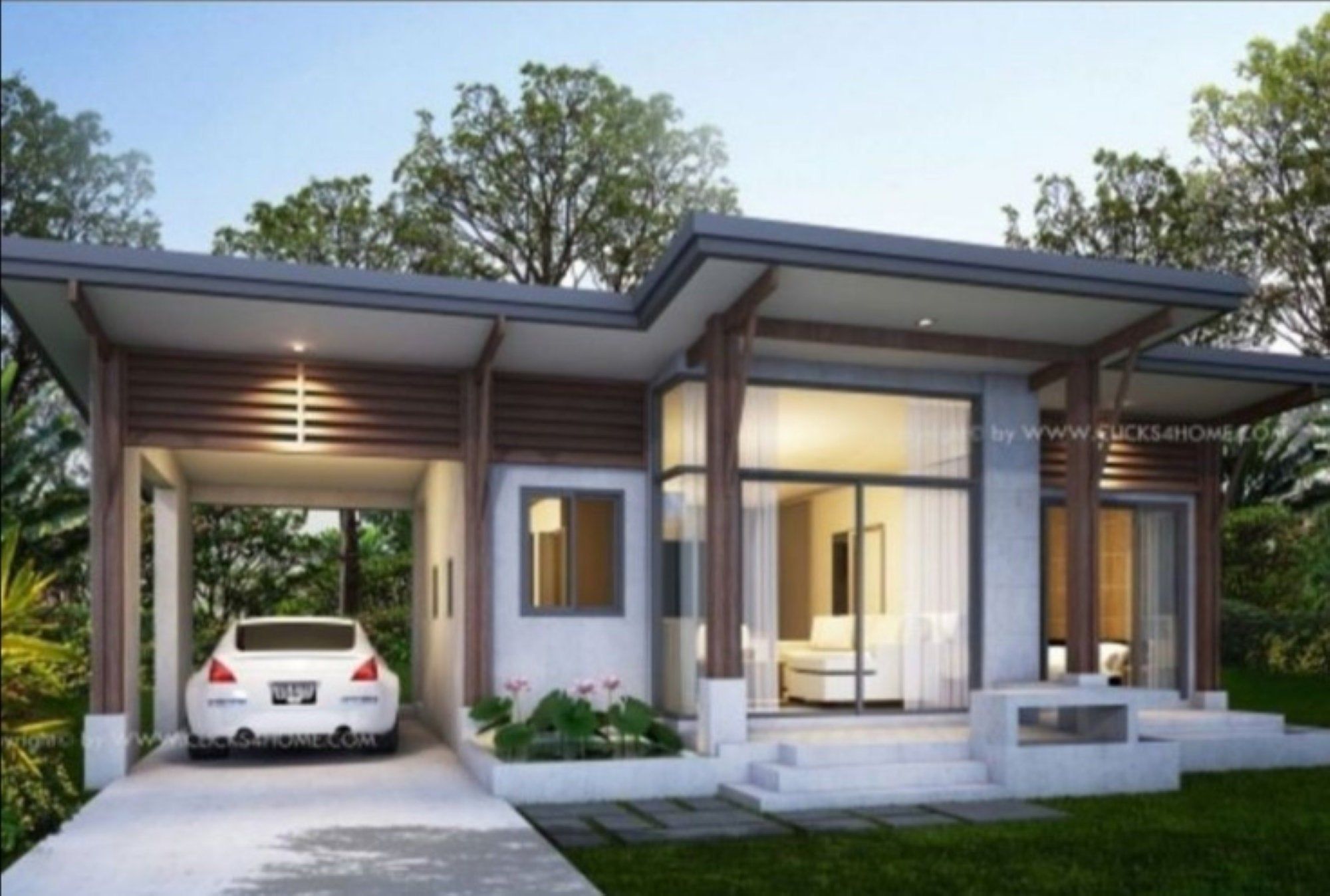 Detail Rumah Minimalis Atap Rata Nomer 45