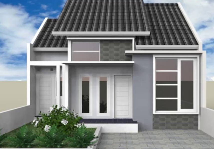 Rumah Minimalis Cat Putih 56+ Koleksi Gambar