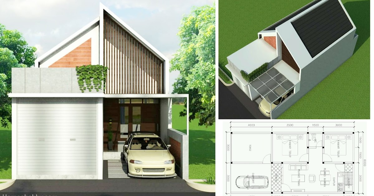 Detail Rumah Minimalis Dan Toko Nomer 47