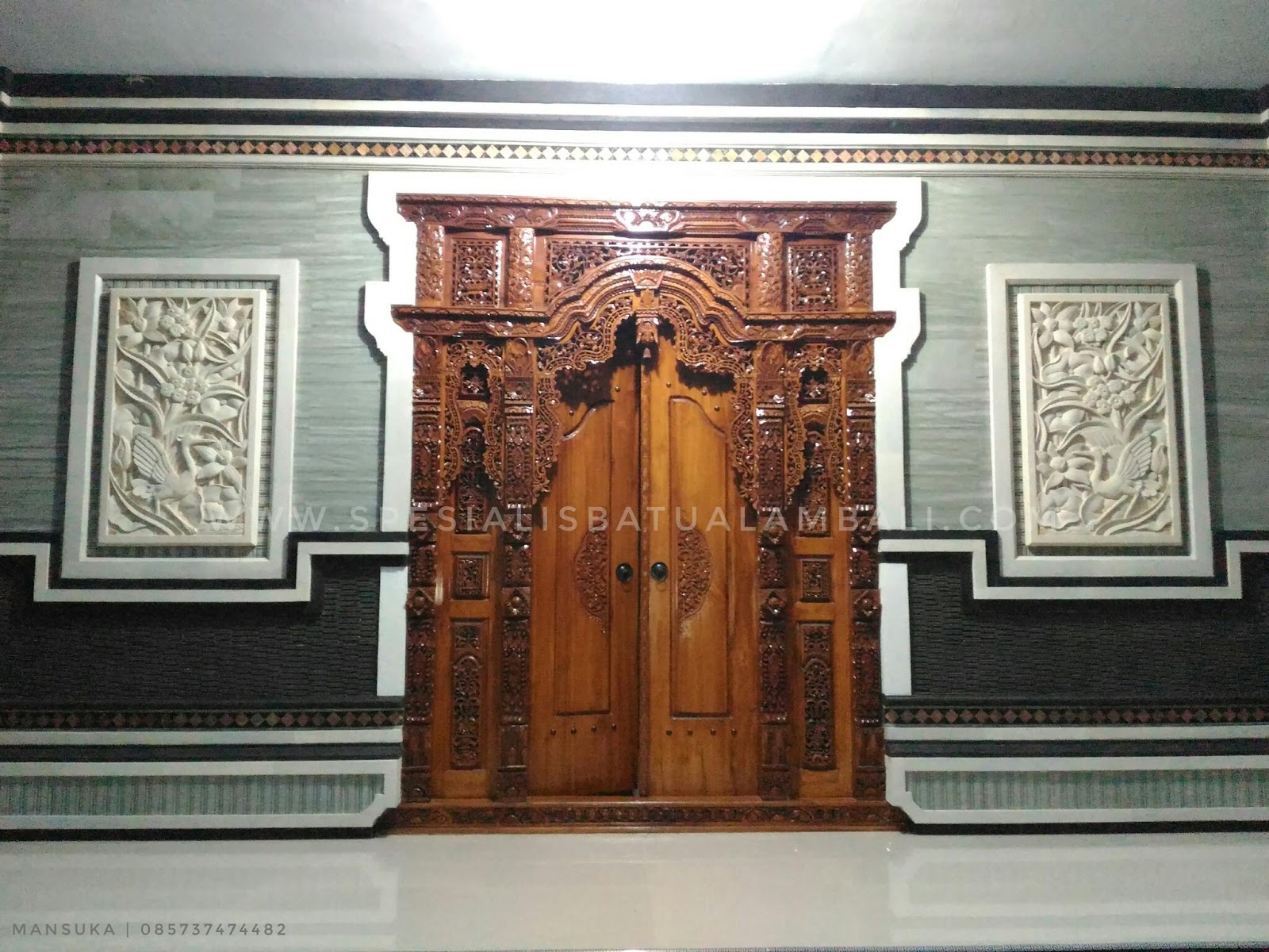 Rumah Minimalis Dengan Ornamen Batu Alam - KibrisPDR