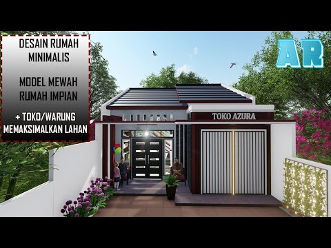 Detail Rumah Minimalis Dengan Toko Nomer 12