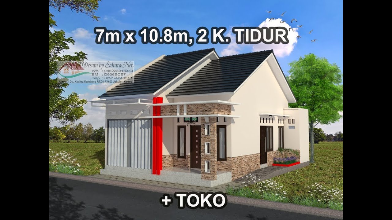 Detail Rumah Minimalis Dengan Toko Nomer 15