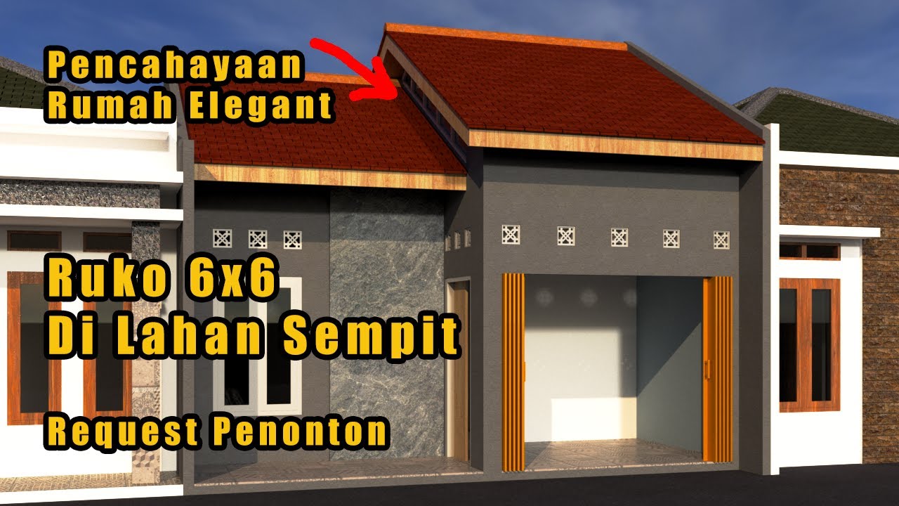 Detail Rumah Minimalis Dengan Toko Nomer 16