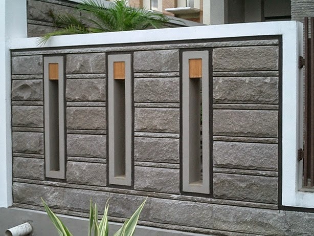 Detail Rumah Minimalis Dinding Batu Alam Nomer 42