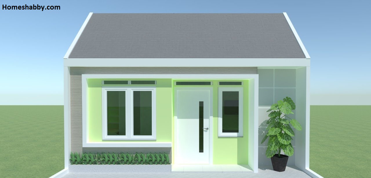 Detail Rumah Minimalis Hijau Nomer 22