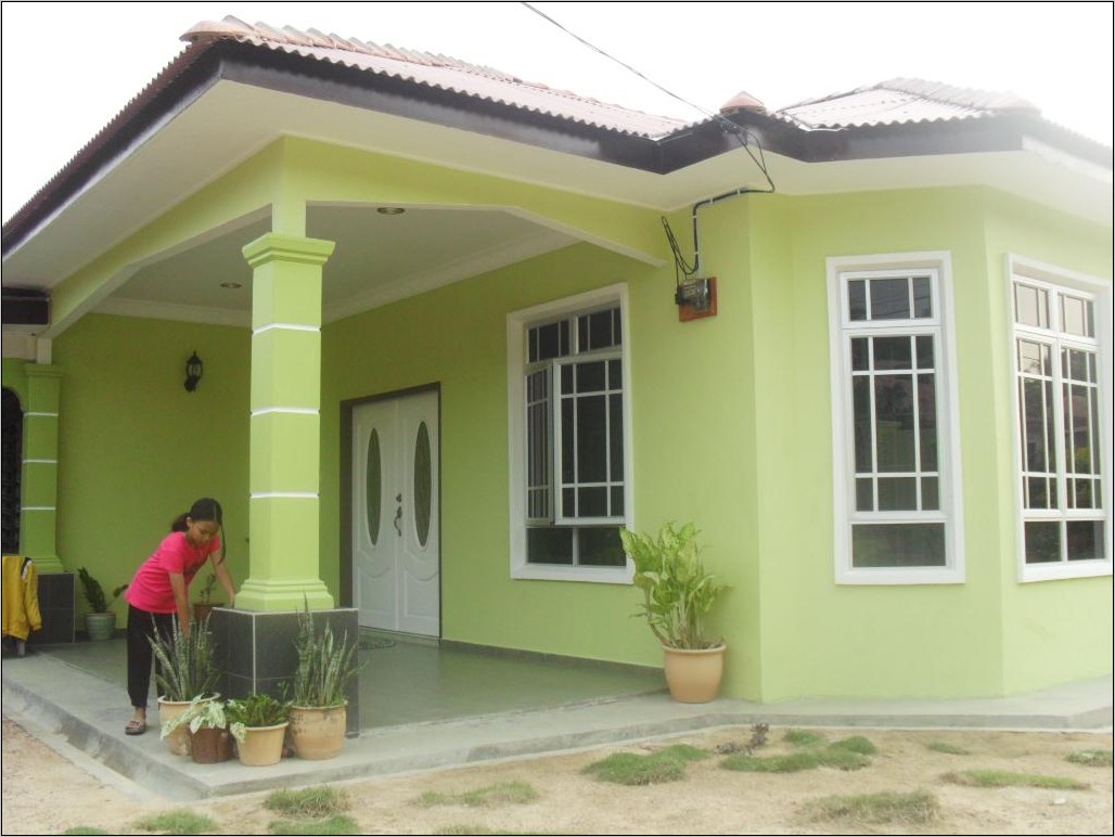 Detail Rumah Minimalis Hijau Nomer 44