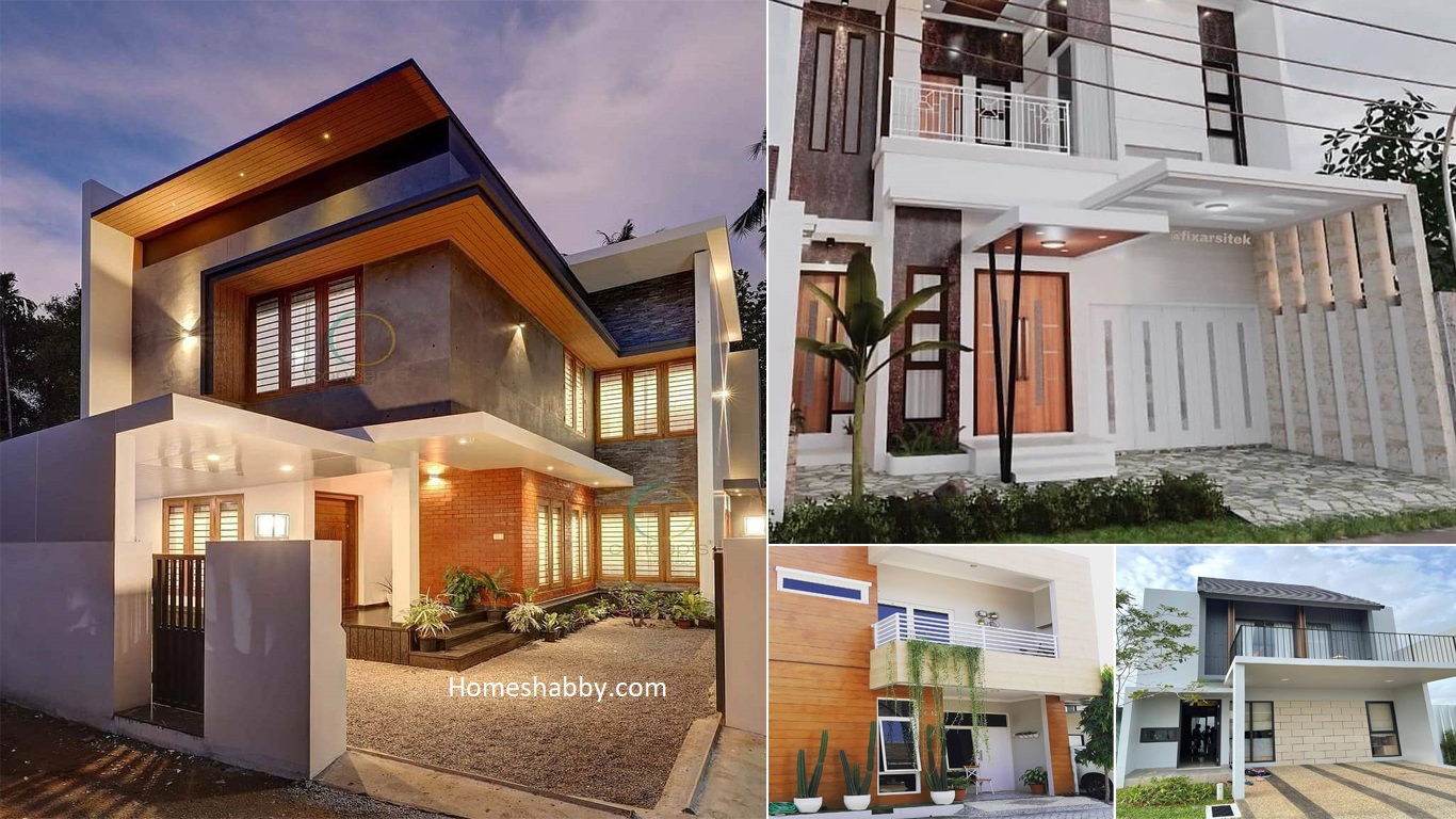 Detail Rumah Minimalis Modern Lantai 2 Nomer 51