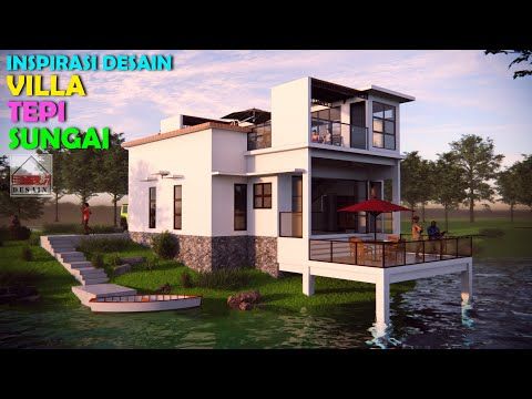 Detail Rumah Minimalis Pinggir Sungai Nomer 5