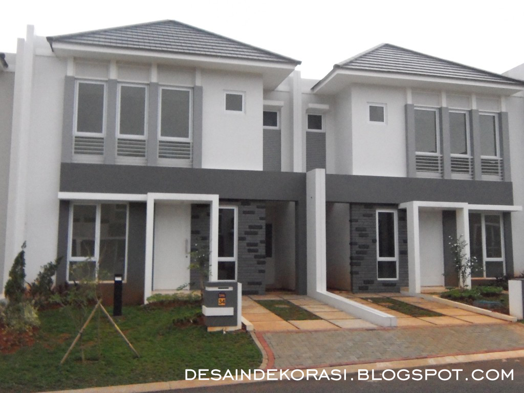 Detail Rumah Minimalis Putih Abu Abu Nomer 49