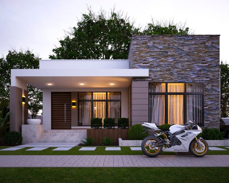 Detail Rumah Minimalis Satu Lantai Nomer 14