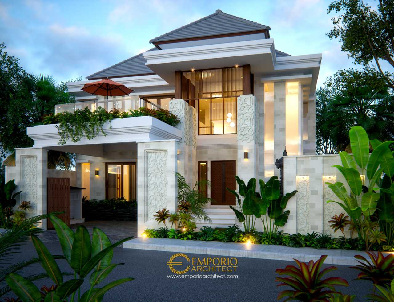 Detail Rumah Minimalis Style Bali Nomer 12