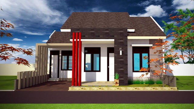 Detail Rumah Minimalis Tampak Depan Sederhana Nomer 18