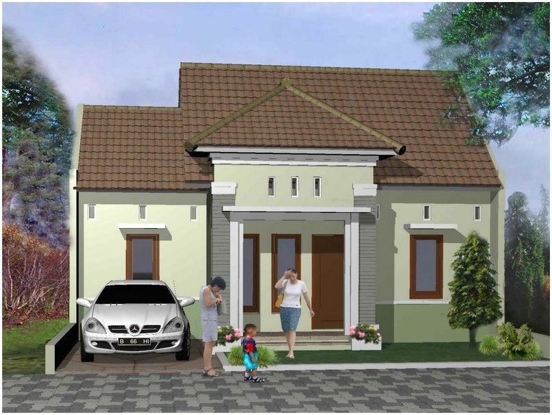 Detail Rumah Minimalis Tampak Depan Sederhana Nomer 33