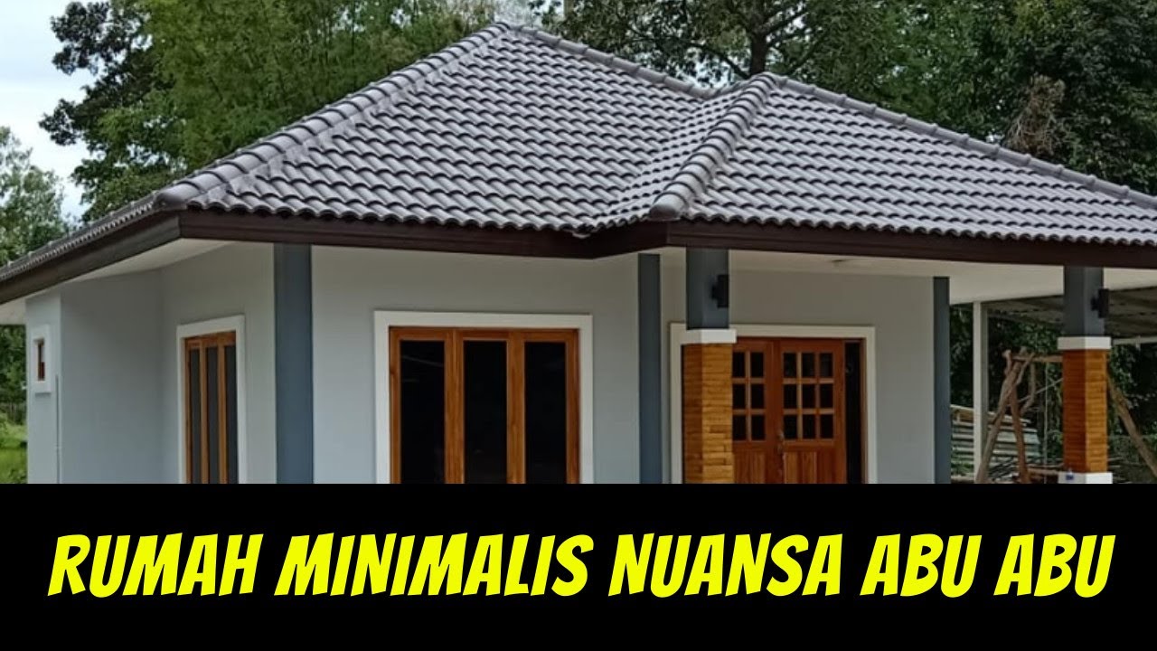 Detail Rumah Minimalis Warna Abu Abu Nomer 35