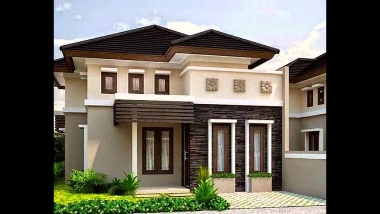 Detail Rumah Minimalis Warna Coklat Nomer 2