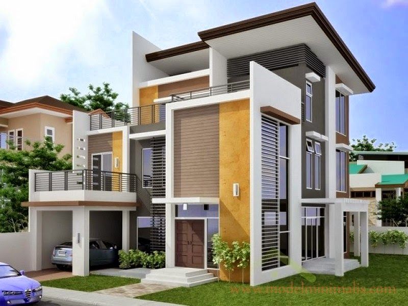 Detail Rumah Minimalis Warna Coklat Nomer 50