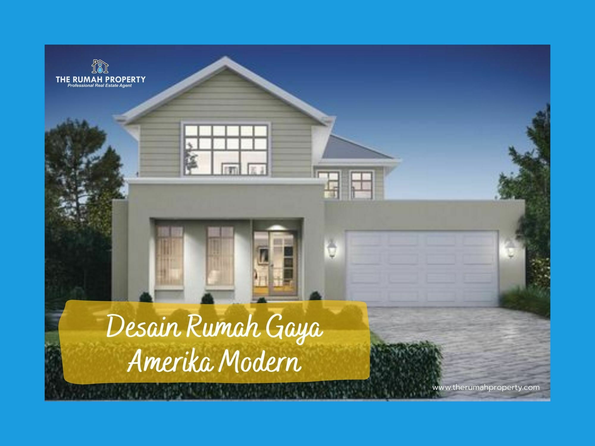 Detail Rumah Model Amerika Klasik Nomer 7