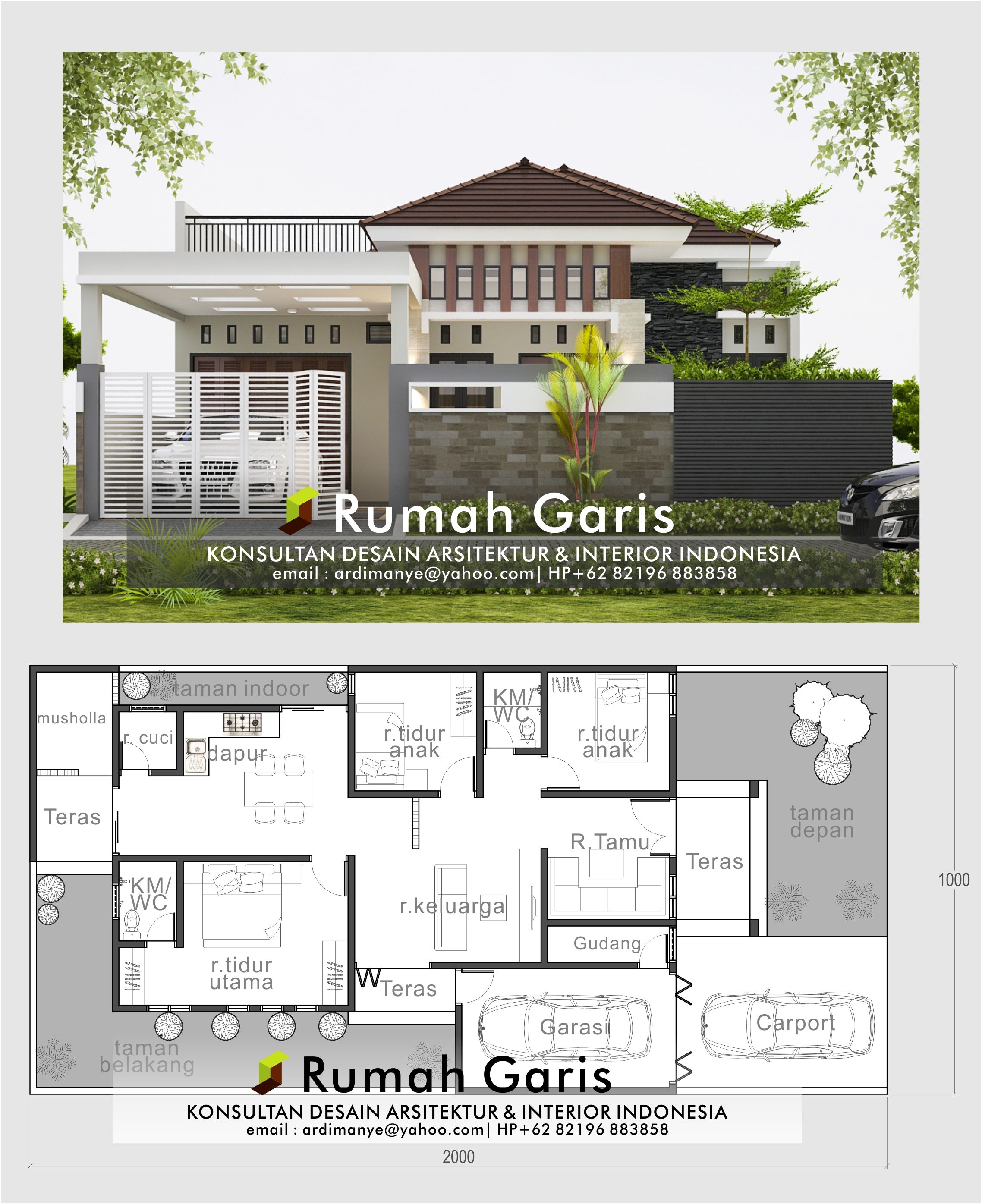 Detail Rumah Model Gudang Nomer 55