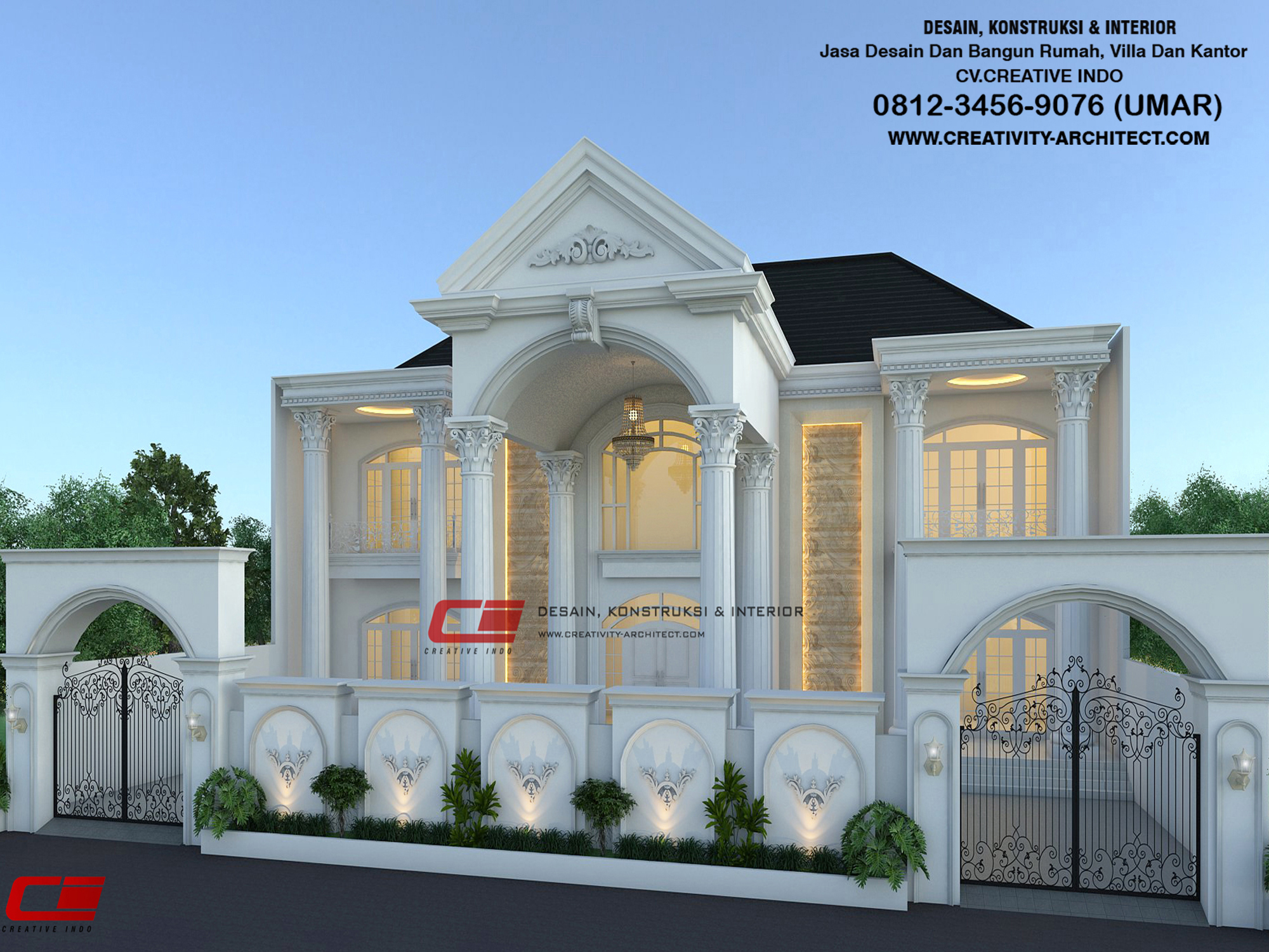 Detail Rumah Model Mediterania Nomer 20