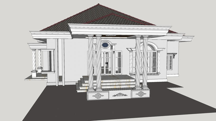 Detail Rumah Model Mediterania Nomer 50