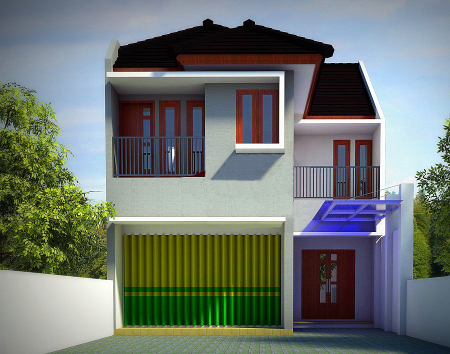 Detail Rumah Model Ruko Nomer 10