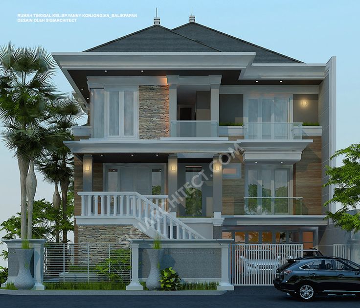 Detail Rumah Modern 3 Lantai Nomer 42