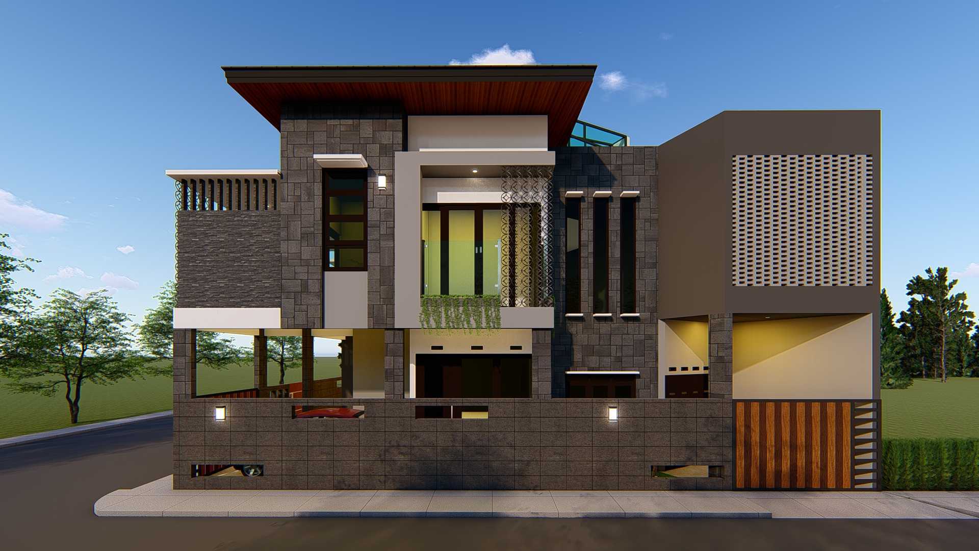 Detail Rumah Modern Contemporary Nomer 30