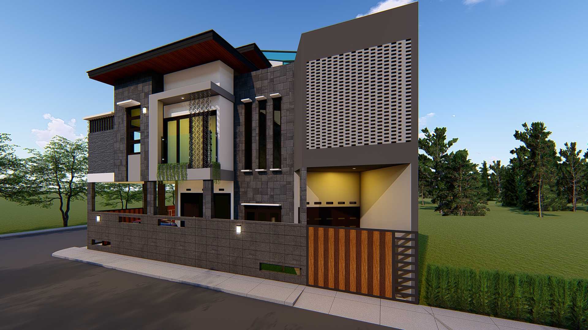 Detail Rumah Modern Contemporary Nomer 56