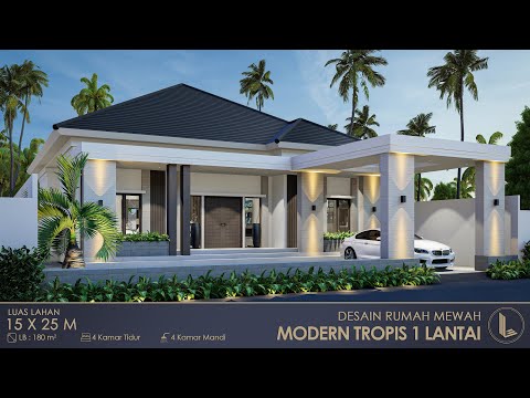 Detail Rumah Modern Lantai 1 Nomer 40