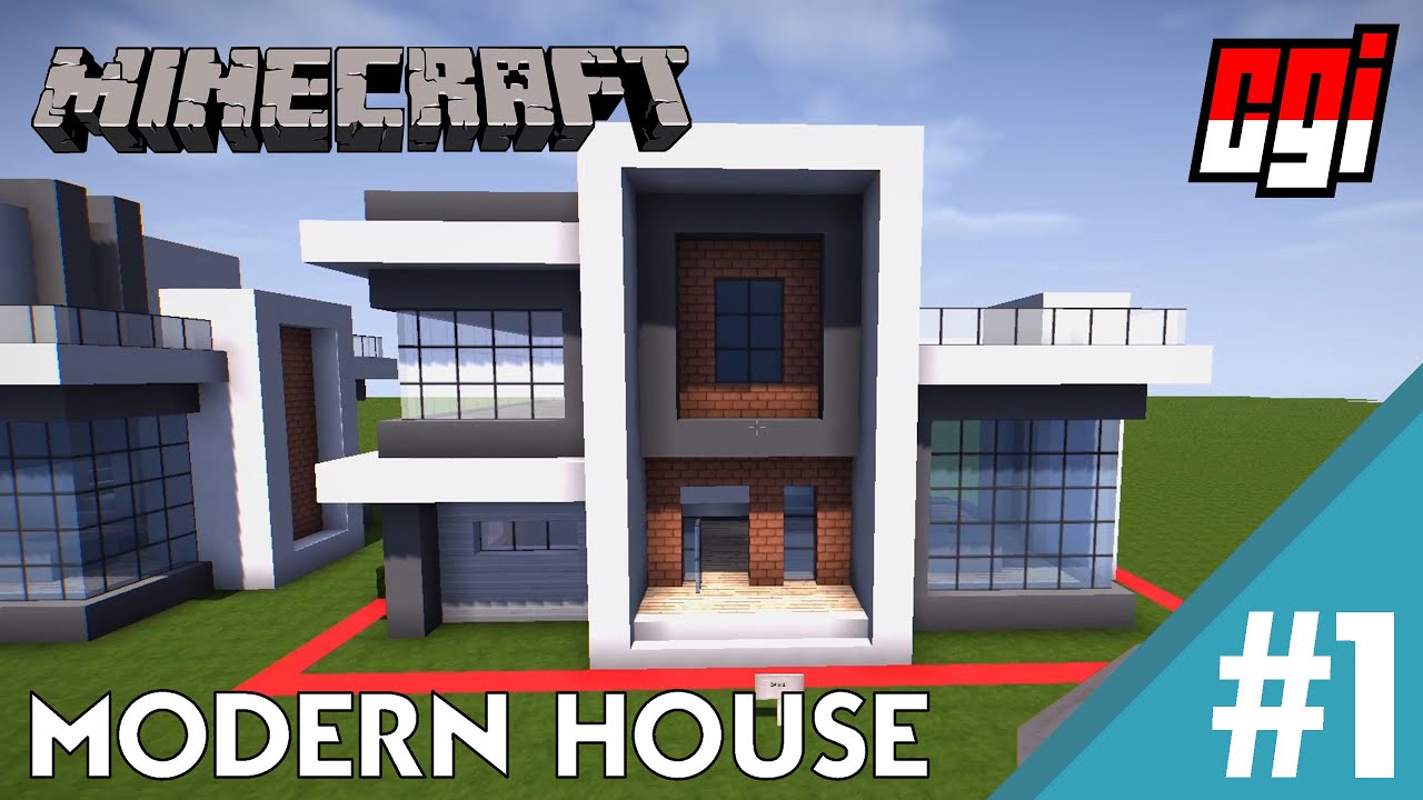 Detail Rumah Modern Minecraft Nomer 56