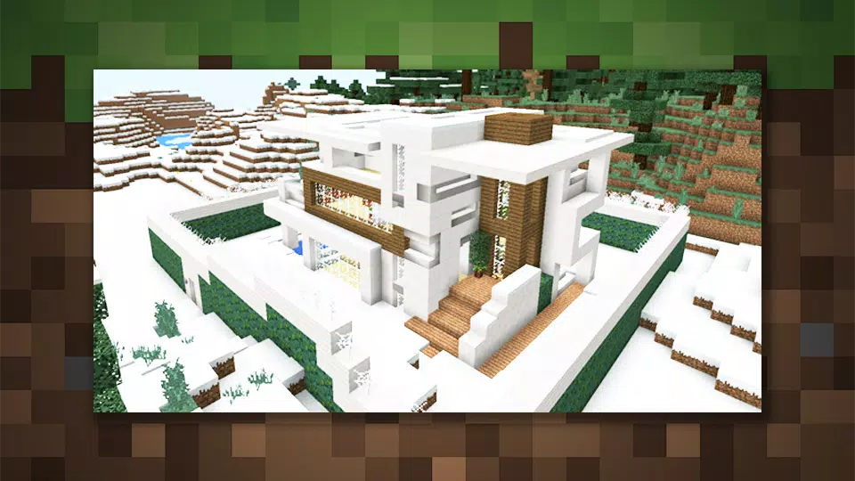 Detail Rumah Modern Minecraft Pe Nomer 29