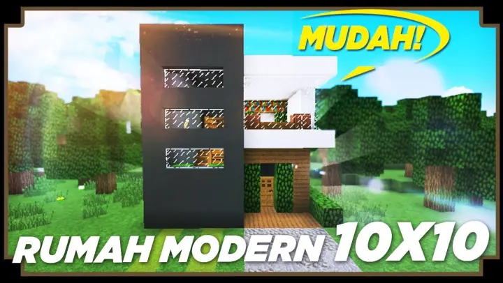 Detail Rumah Modern Minecraft Pe Nomer 34