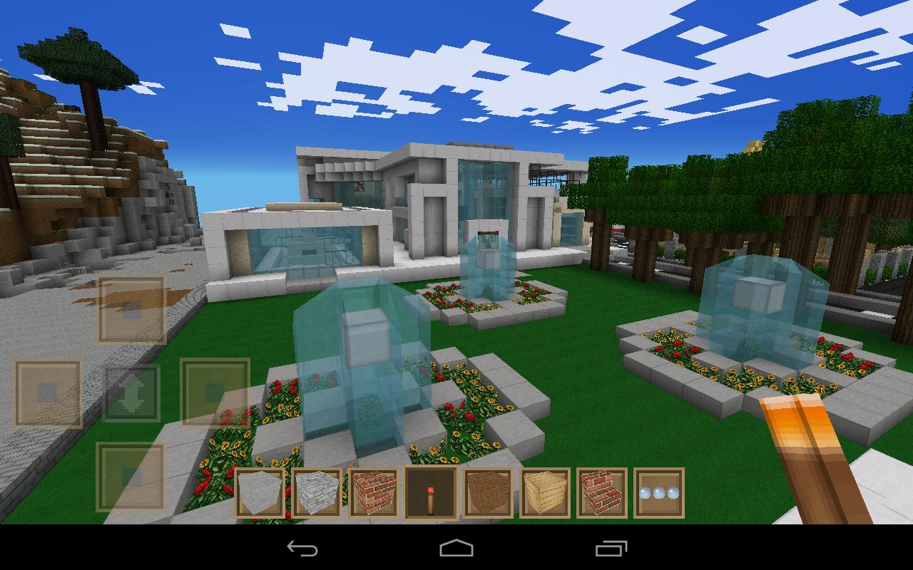 Detail Rumah Modern Minecraft Pe Nomer 41