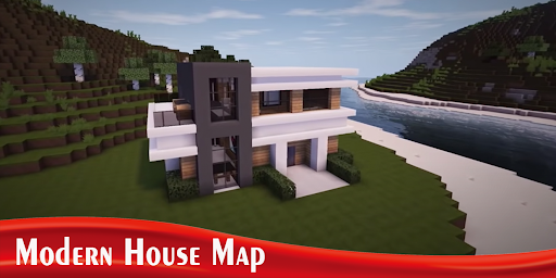Detail Rumah Modern Minecraft Pe Nomer 51