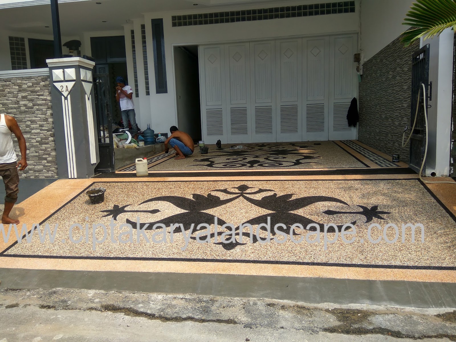 Detail Rumah Motif Batu Alam Nomer 22