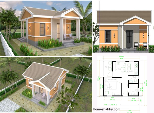 Detail Rumah Mungil Di Pedesaan Nomer 51