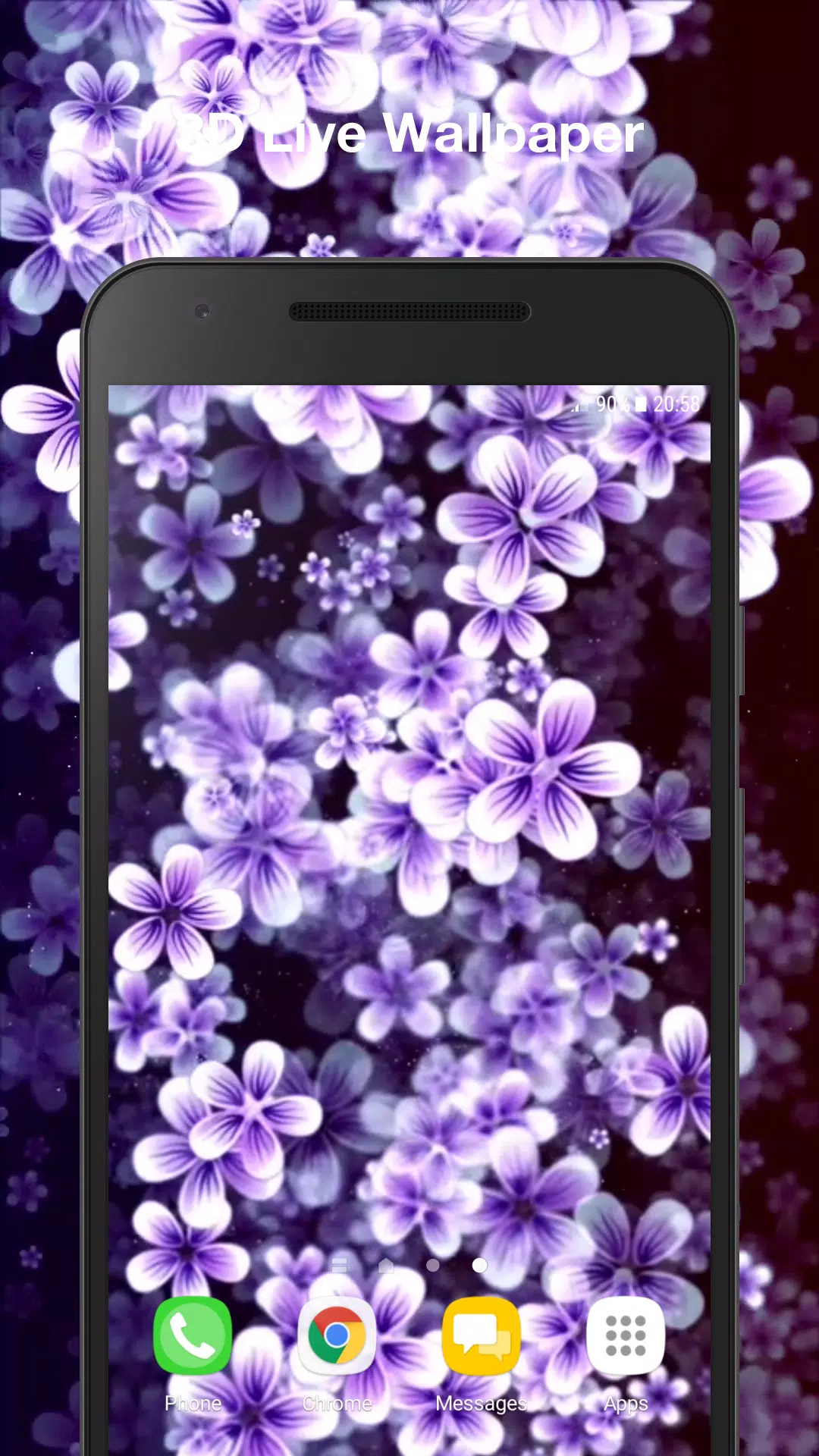 Detail Wallpaper Bunga 3d Android Nomer 3