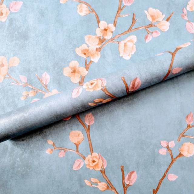 Detail Wallpaper Bunga Sakura Biru Nomer 28