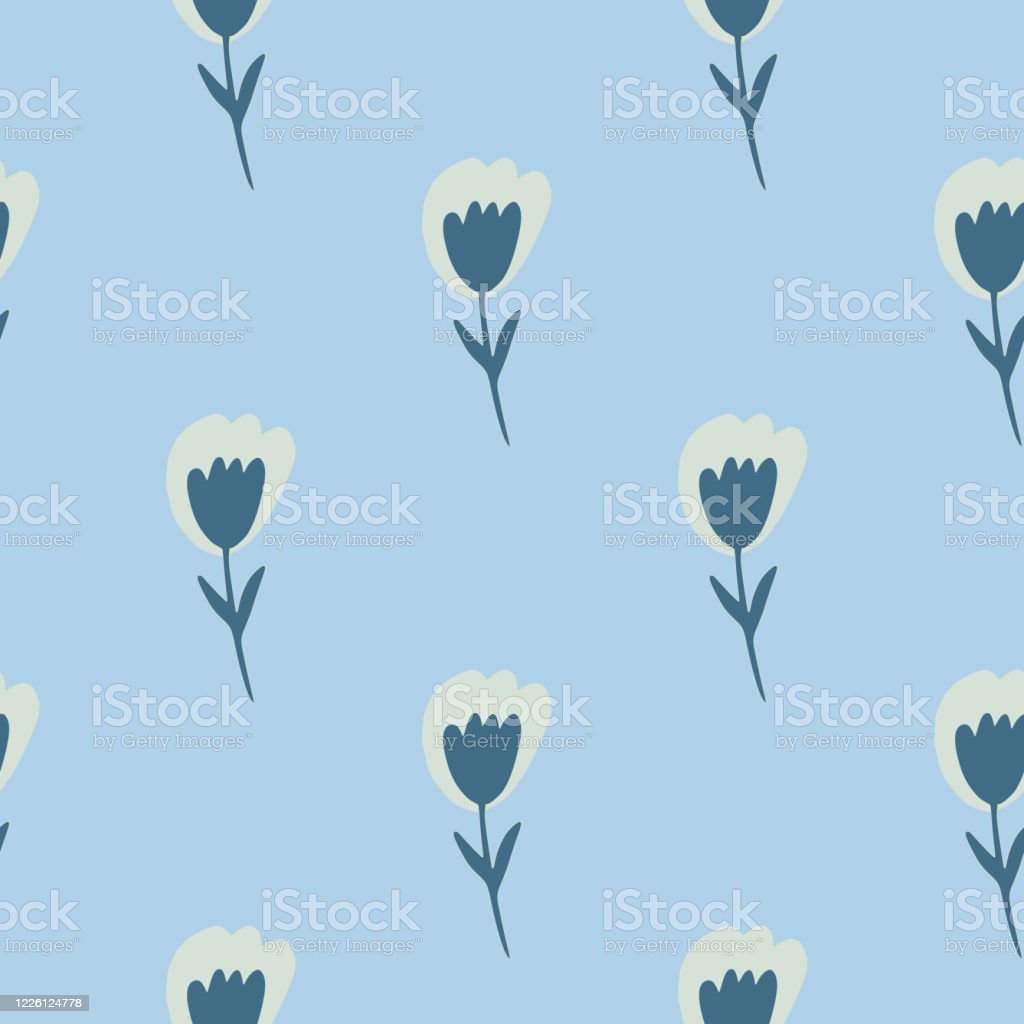 Detail Wallpaper Bunga Tulip Biru Nomer 13