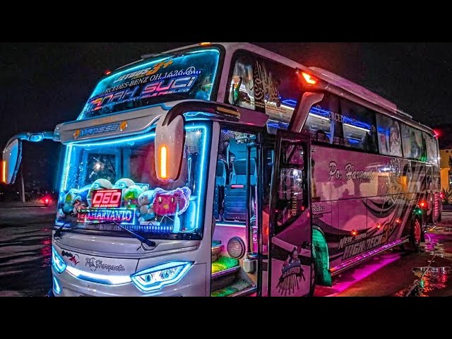 Detail Wallpaper Bus Malam Nomer 25