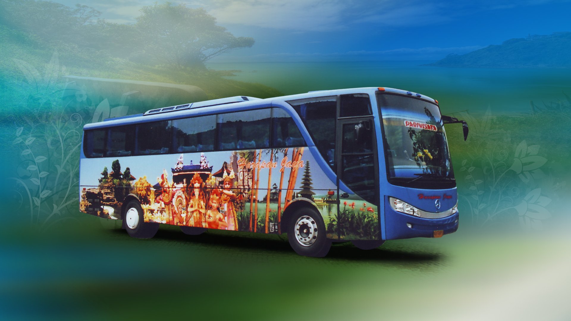 Detail Wallpaper Bus Pariwisata Nomer 2