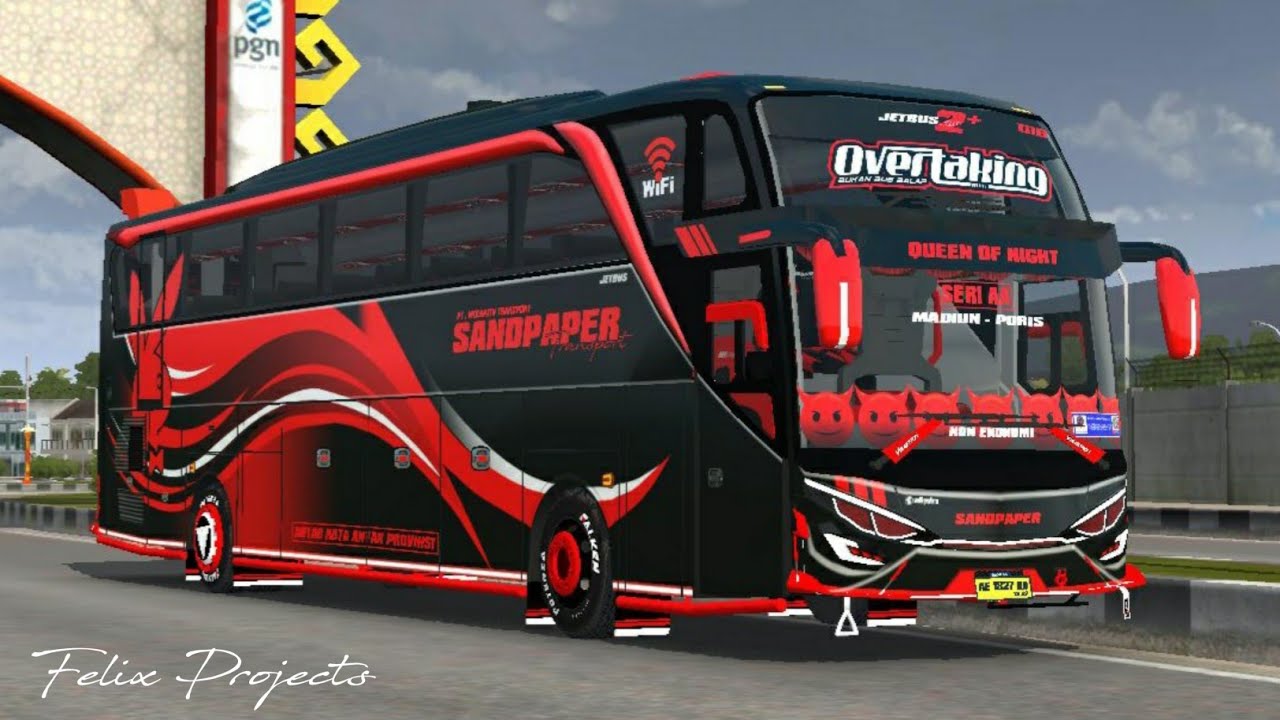 Detail Wallpaper Bus Shd Nomer 19