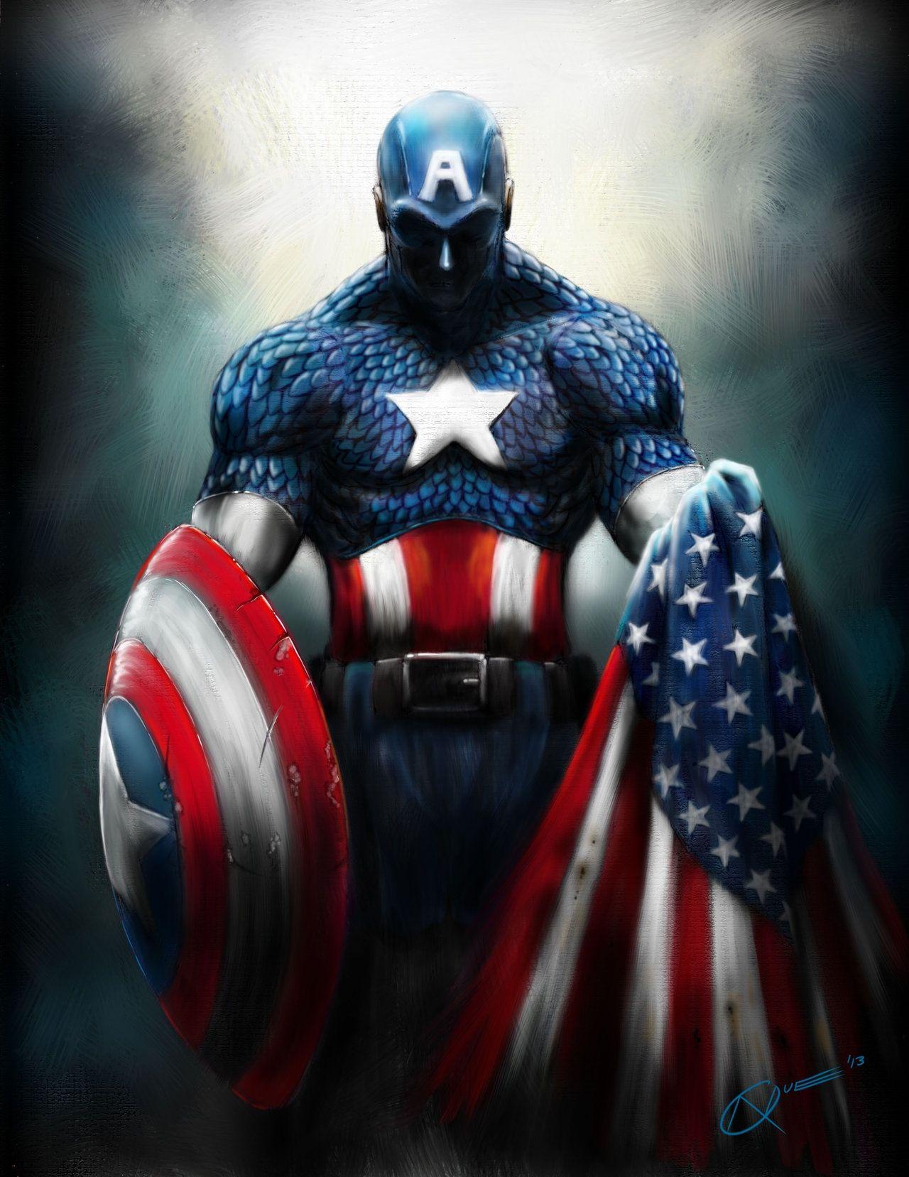 Detail Wallpaper Captain America 3d Nomer 23