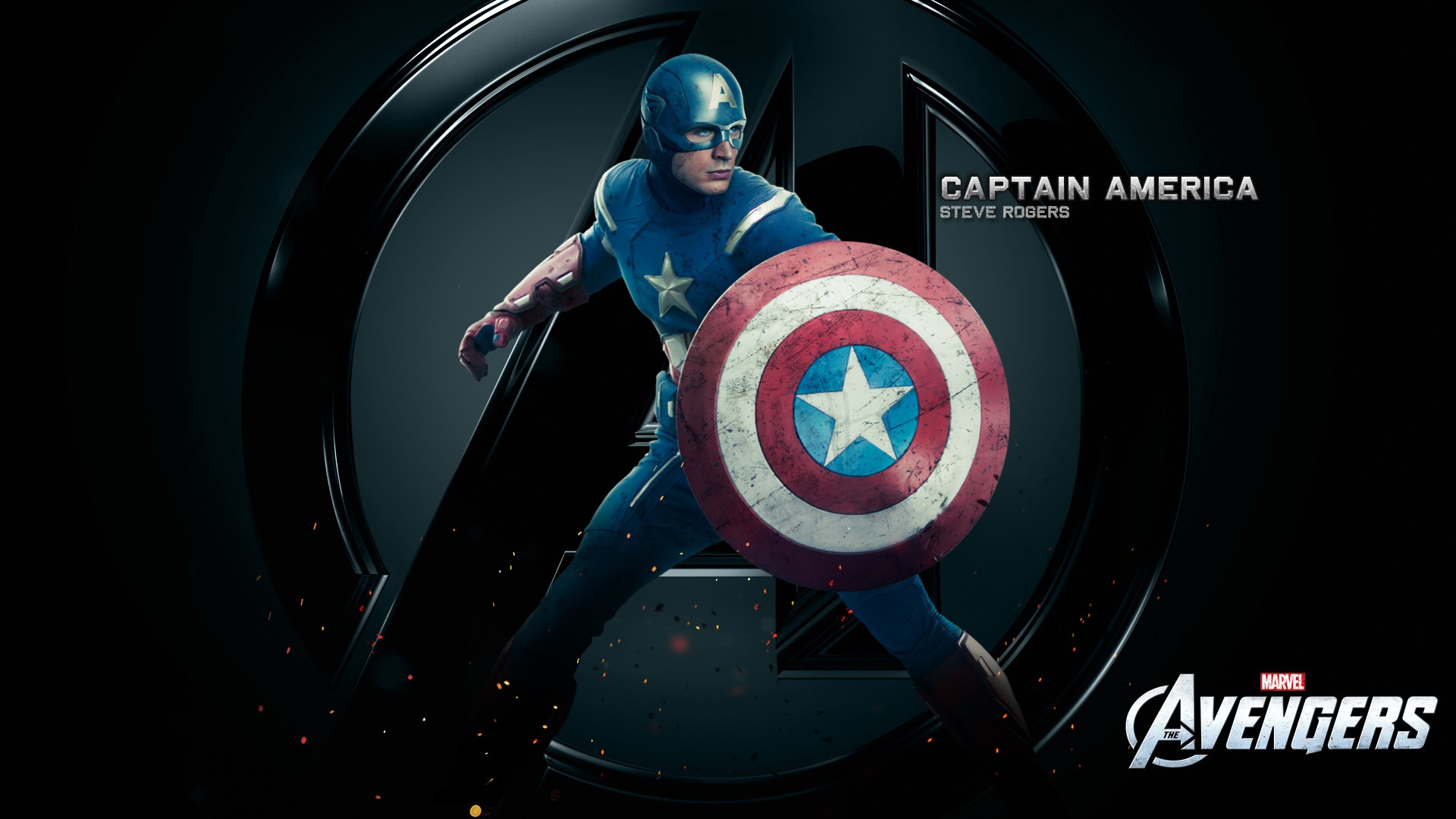 Detail Wallpaper Captain America 3d Nomer 41