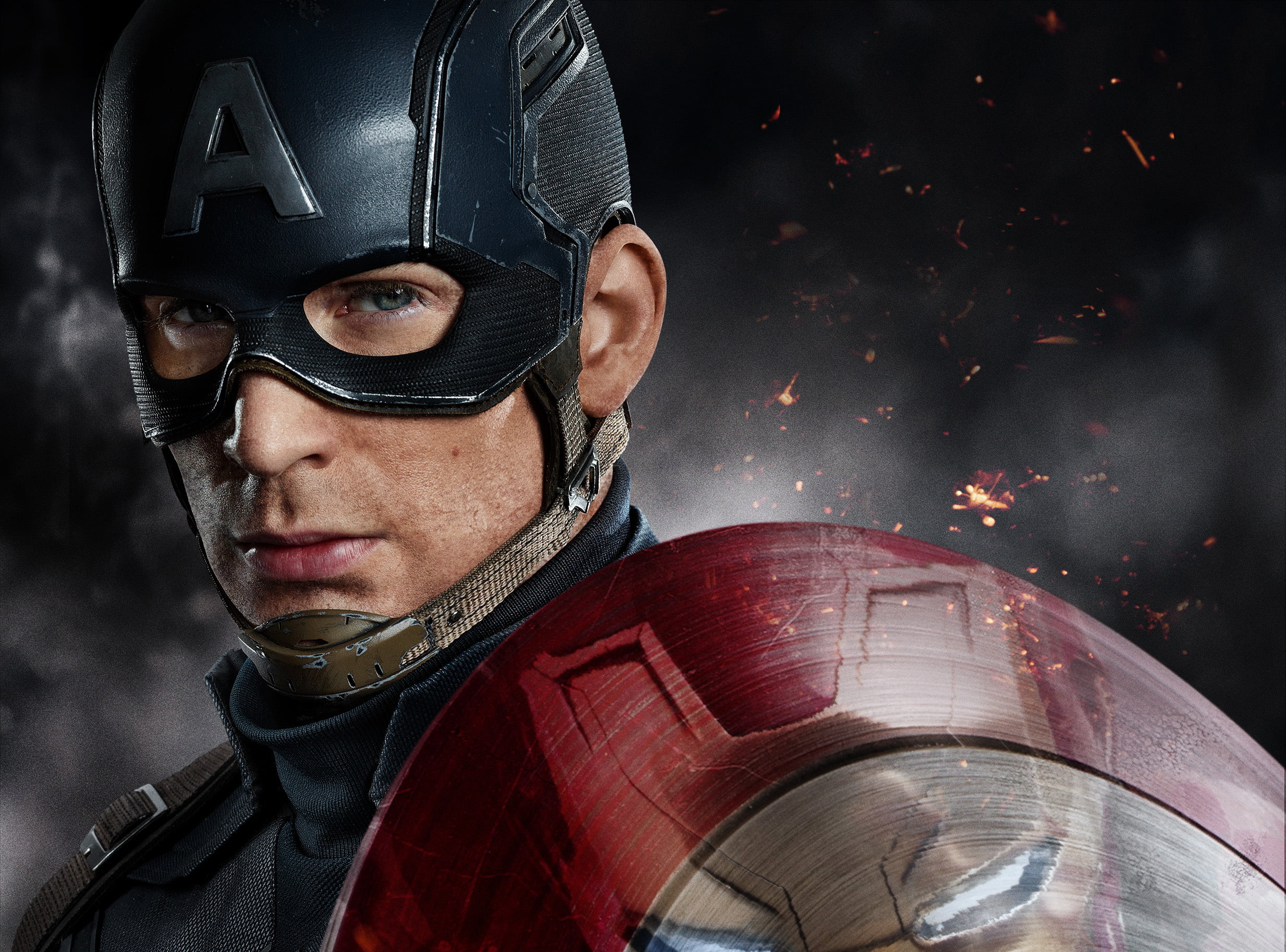 Detail Wallpaper Captain America 3d Nomer 8