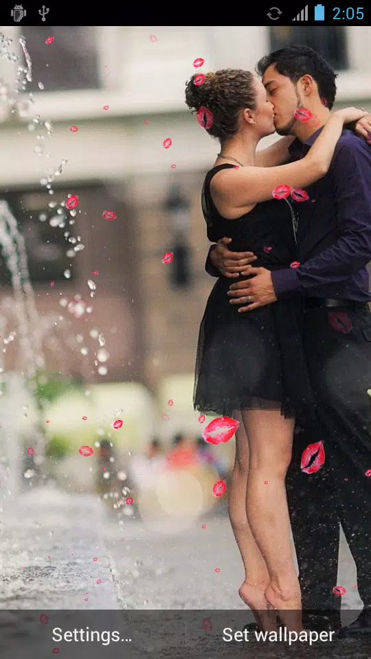 Detail Wallpaper Ciuman Romantis Nomer 21