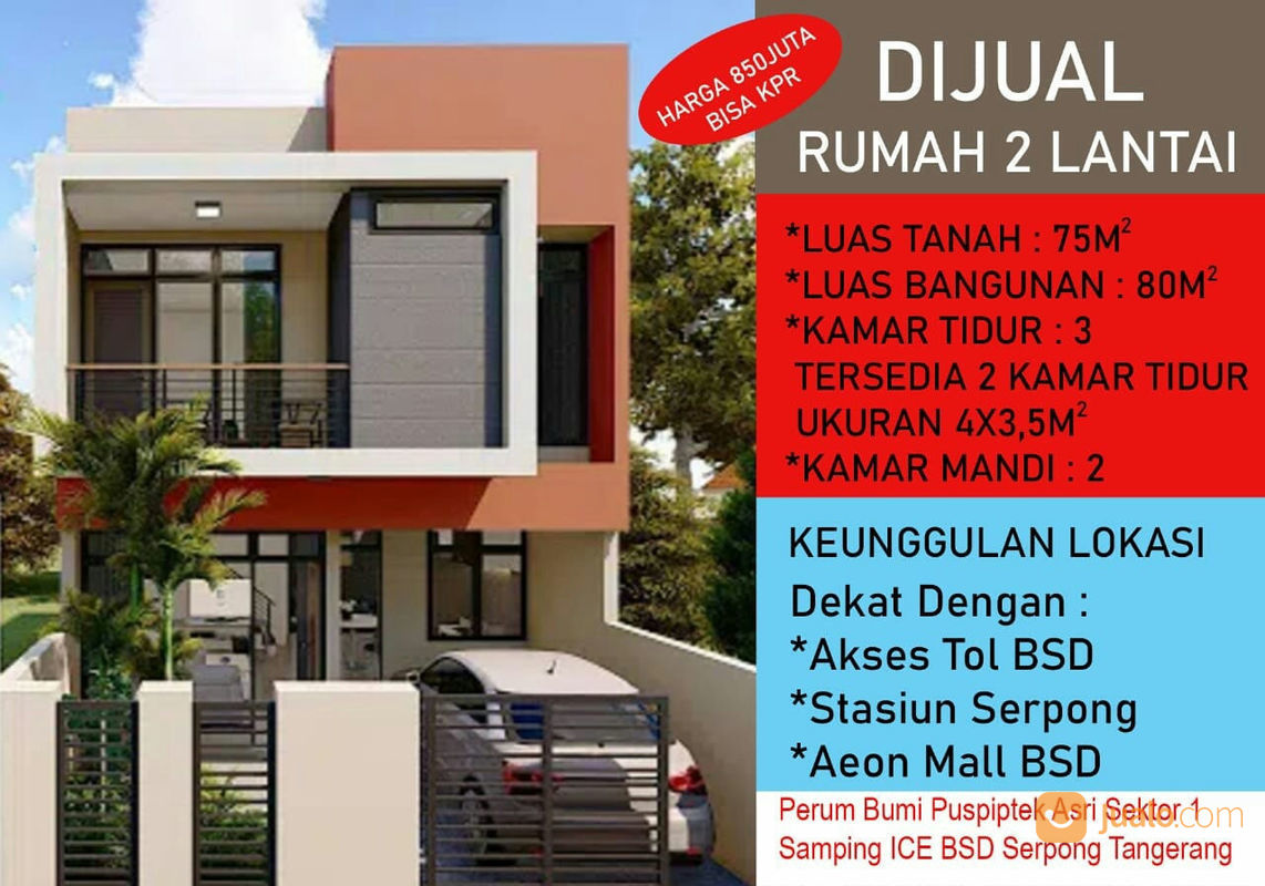 Detail Rumah Murah Di Bsd Nomer 38