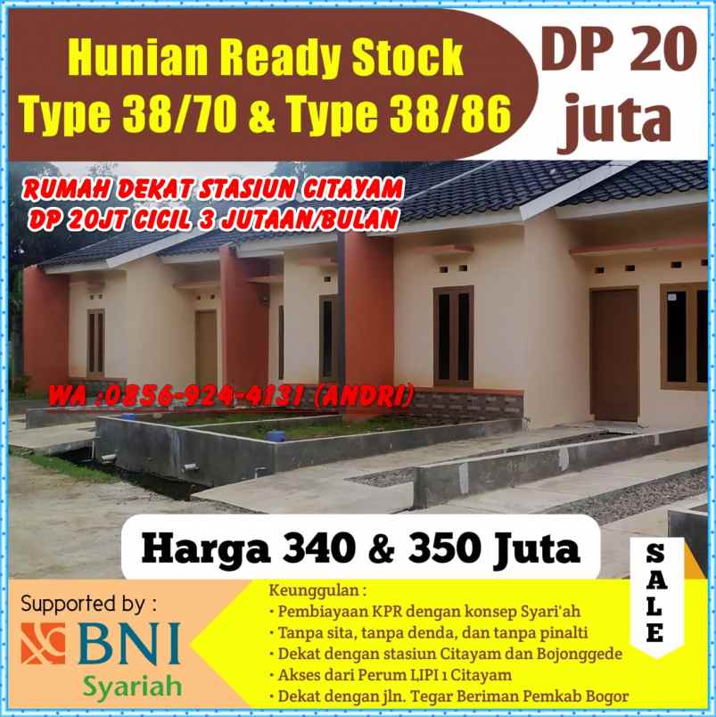 Detail Rumah Murah Di Citayam Nomer 13